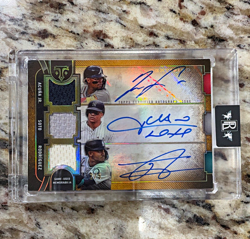 Topps 2024 triple - triple, threads