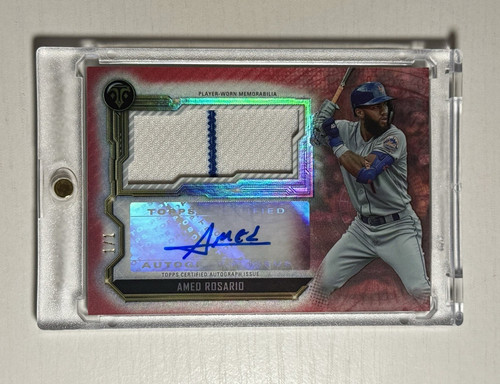 2020 topps triple threads - triple, amed