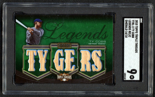 Cobb 2010 topps triple - ty,