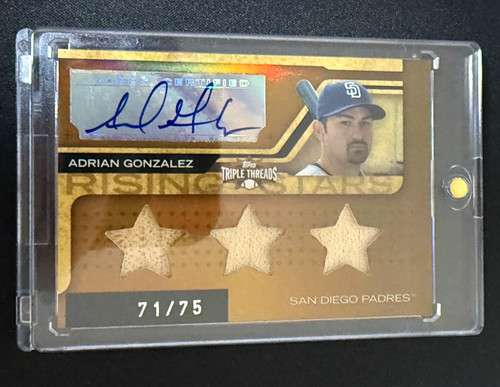 Topps 2008 triple threads - triple,