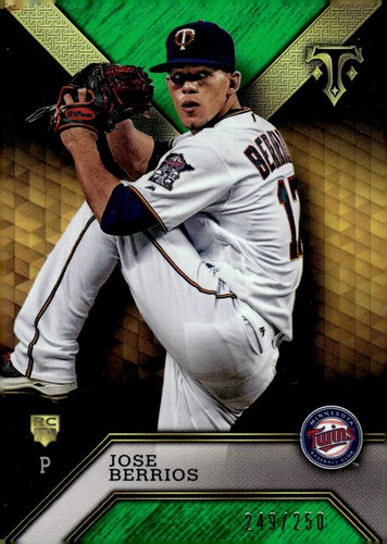 Jose berrios 2016 - berrios, topps