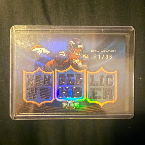 Topps 2010 triple threads eric - topps,